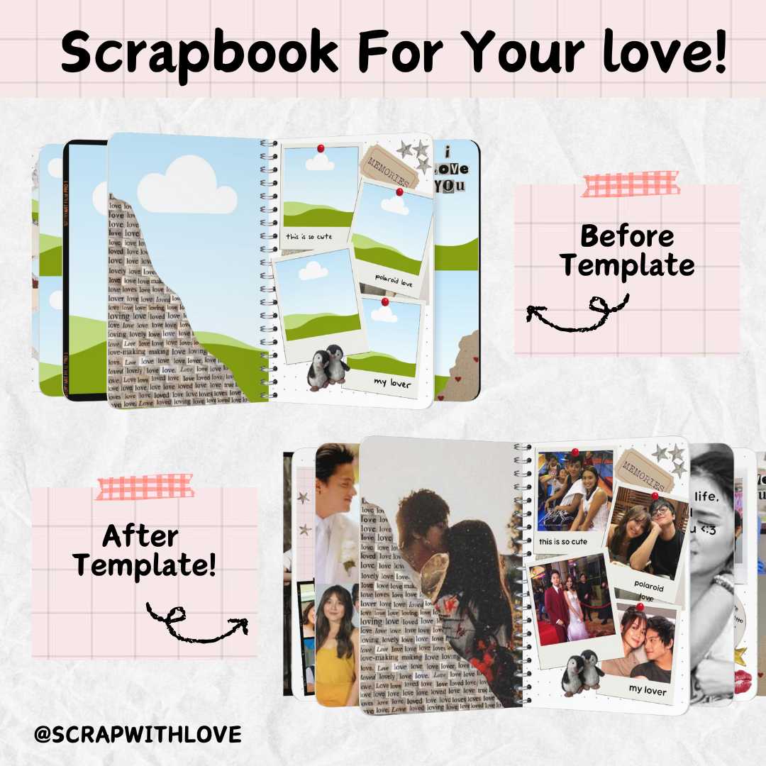 Mahal Kita Scrapbook: Perfect for Lovers🇵🇭