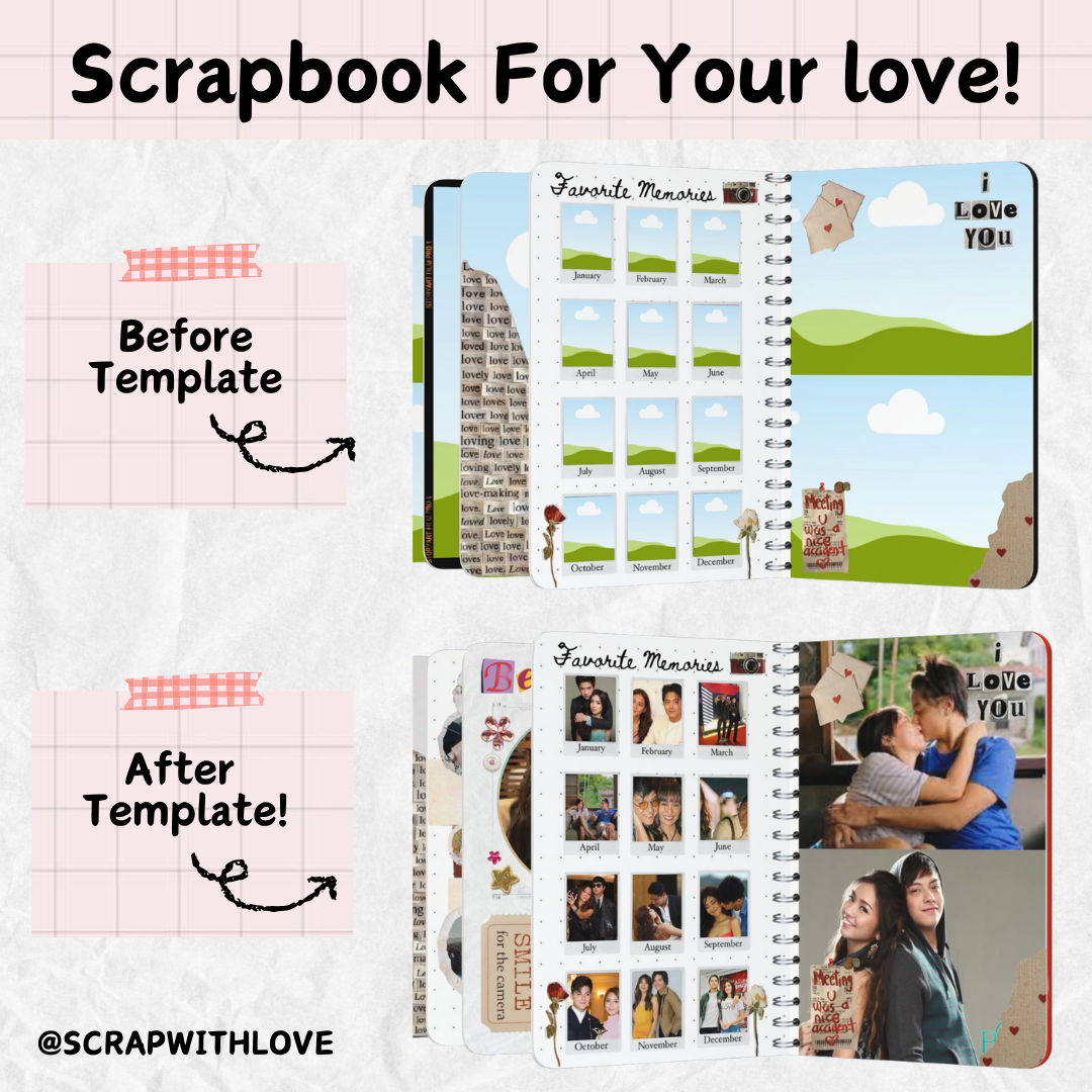 Mahal Kita Scrapbook: Perfect for Lovers🇵🇭