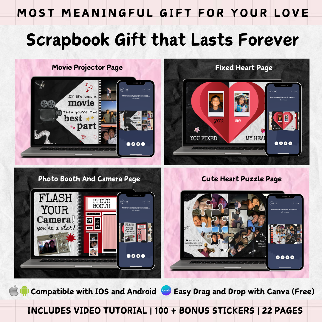 The Anniversary & Couples Scrapbook: Perfect Way to Celebrate Your Love 💕