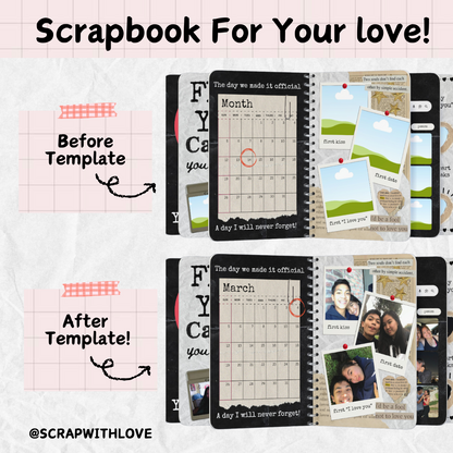 The Anniversary & Couples Scrapbook: Perfect Way to Celebrate Your Love 💕