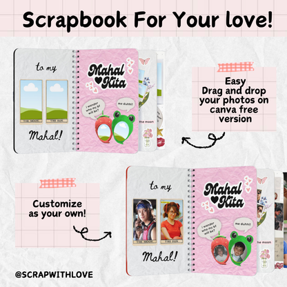 Mahal Kita Scrapbook: Perfect for Lovers🇵🇭