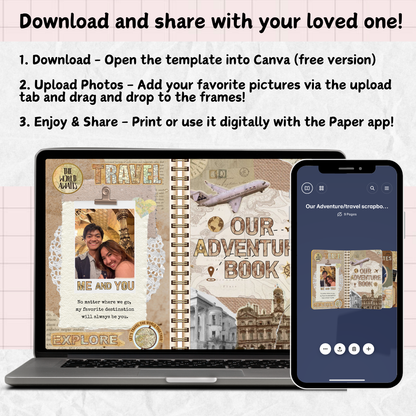 The Ultimate Love Scrapbook Bundle: Meaningful Gift that Lasts Forever