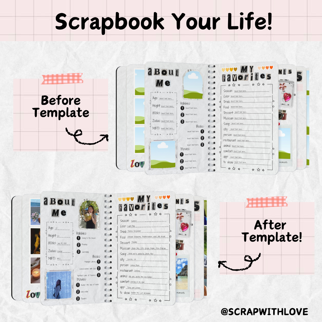 2025 Scrapbook Journal: Perfect Way to Capture Your Dreams & Goals