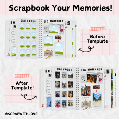 2025 Scrapbook Journal: Perfect Way to Capture Your Dreams & Goals