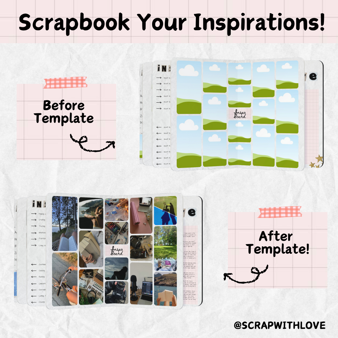 2025 Scrapbook Journal: Perfect Way to Capture Your Dreams & Goals