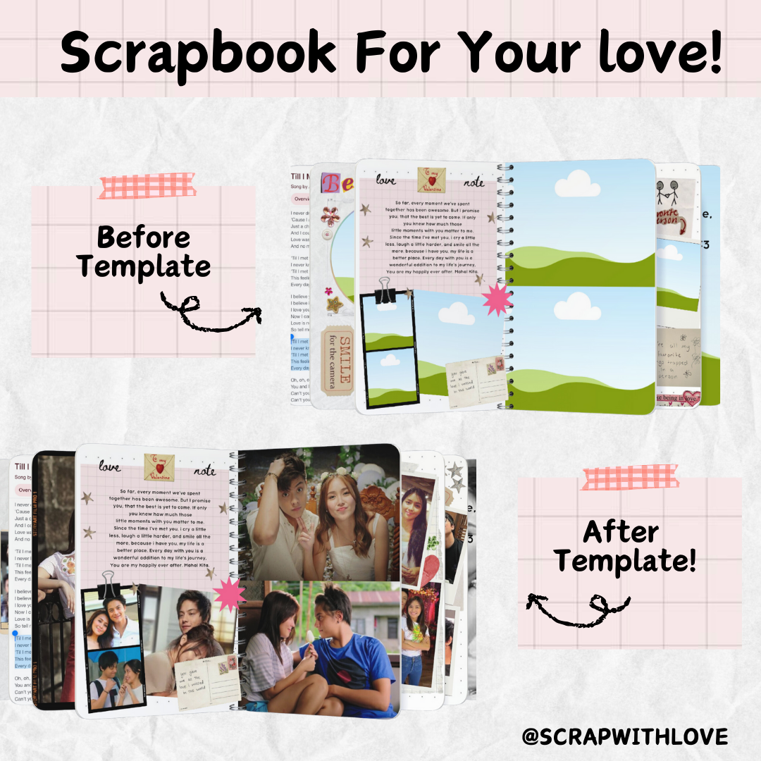 Mahal Kita Scrapbook: Perfect for Lovers🇵🇭