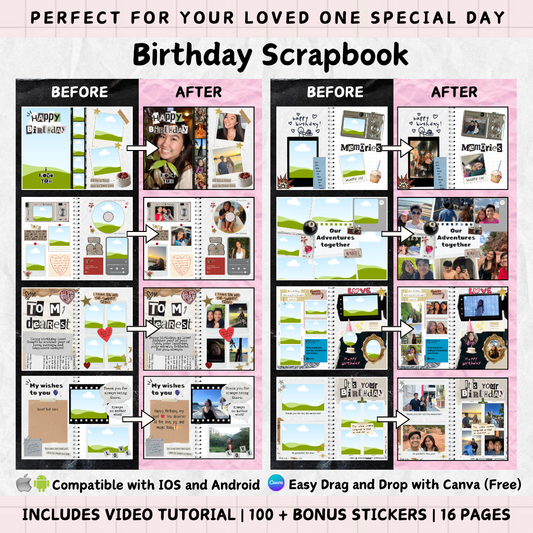 The Birthday Scrapbook: Make Them Feel Loved on Their Special Day 🎉