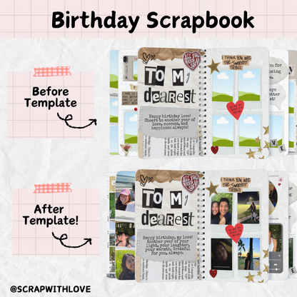 The Birthday Scrapbook: Make Them Feel Loved on Their Special Day 🎉