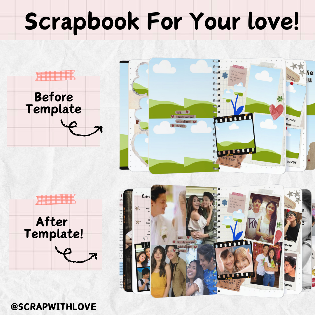 Mahal Kita Scrapbook: Perfect for Lovers🇵🇭