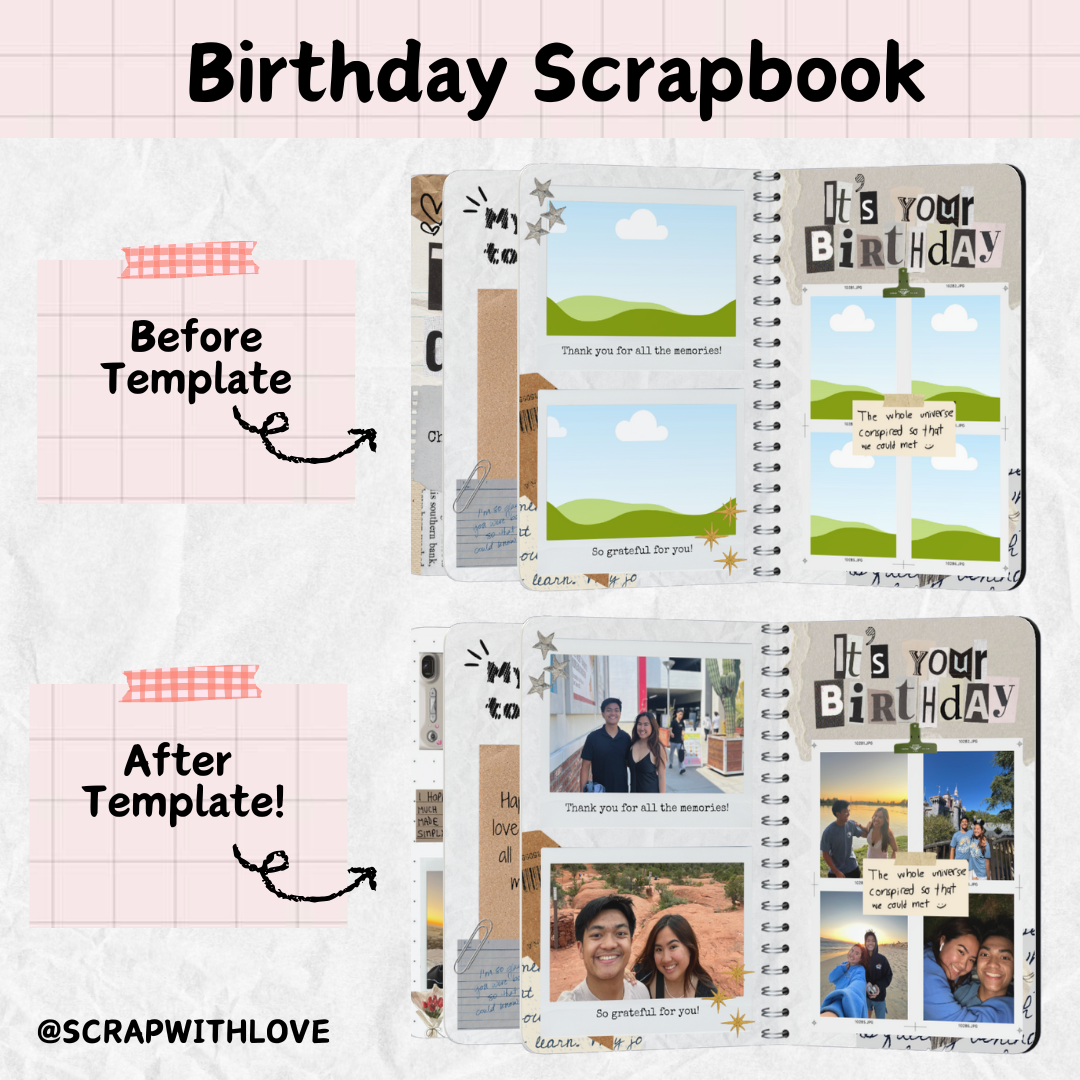 The Birthday Scrapbook: Make Them Feel Loved on Their Special Day 🎉