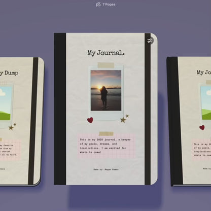 2025 Scrapbook Journal: Perfect Way to Capture Your Dreams & Goals