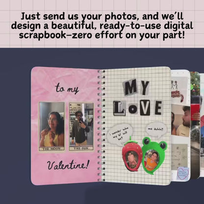 Let Us Build Your Scrapbook: No Effort Required! ✨